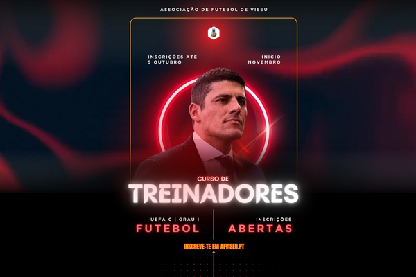 Curso de Treinadores de Futebol UEFA C Grau I com inscrições abertas
